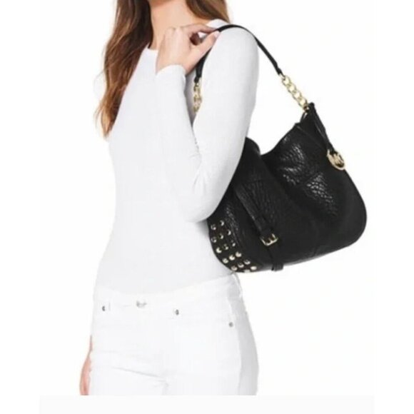 MICHAEL KORS CONVERTIBLE SHELLEY BAG studded - Picture 2 of 16